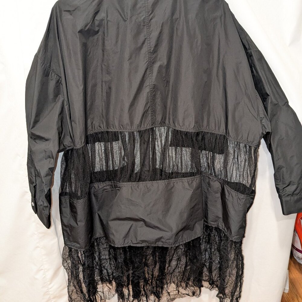 Kozan Kimono Style Oversized Black Evening Jacket 1X NWT - Picture 4 of 4